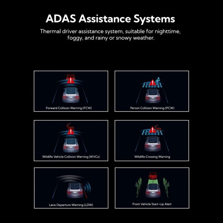 Thermzy NS7 Thermal ADAS Dash Camera